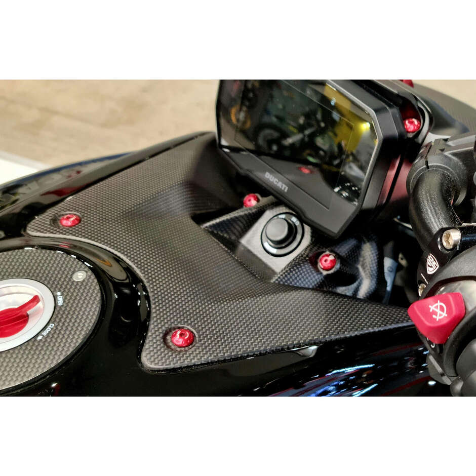 Coperchio serbatoio carburante Ducati Diavel V4 - carbonio CNC Racing ZA260 Opaco