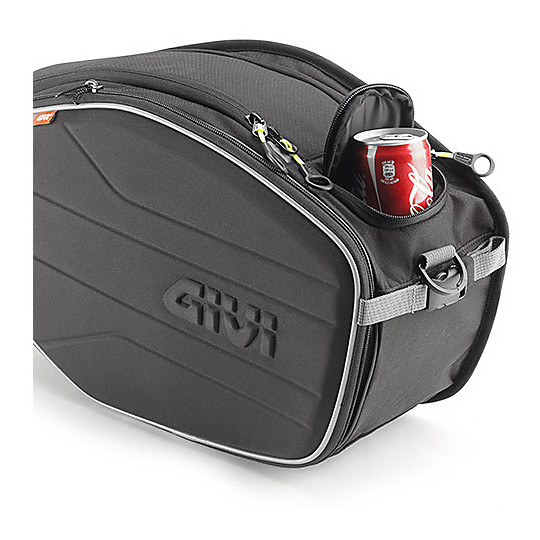 GIVI COPPIA BORSE MOTO LATERALI CANYON 35 + 35 litri IMPERMEABILI TRACOLLA