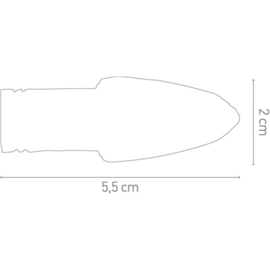 Coppia Di Frecce Moto Chaft Tinny Nero Lente Trasparente