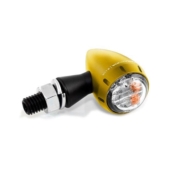 Coppia Frecce Moto 3in1 Omologate S-LED 3 B-Lux Or taglia un