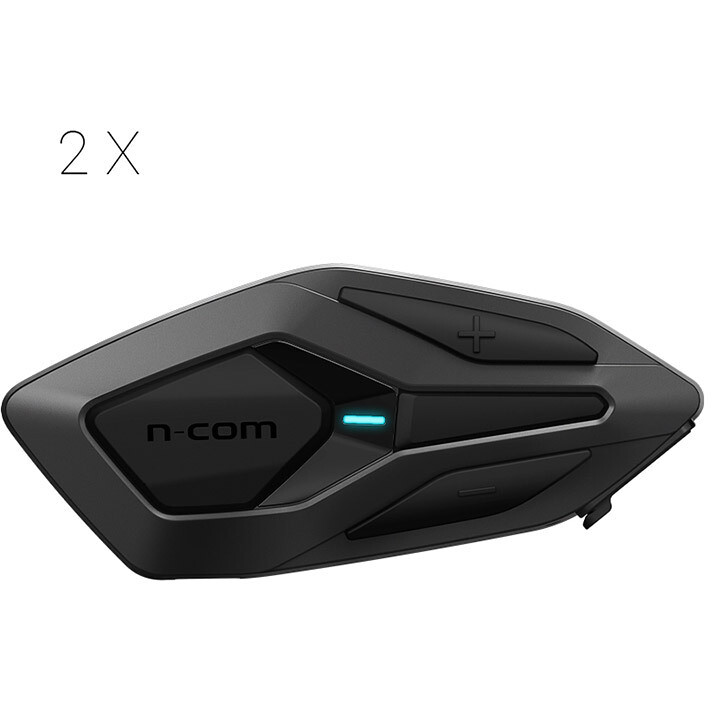Coppia Interfoni Moto N-Com BLUETOOTH+ TWIN PACK taglia unica