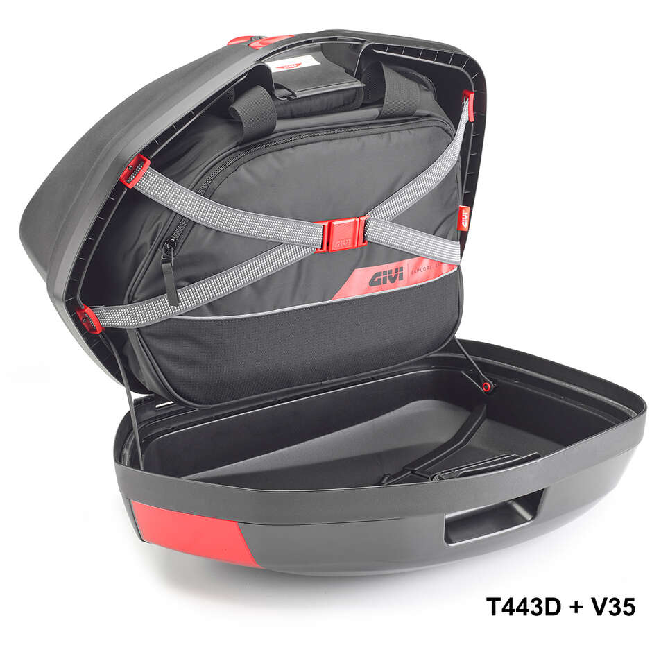Coppia Valigie Laterali Moto Givi V35 MONOKEY SIDE 35 Lt.