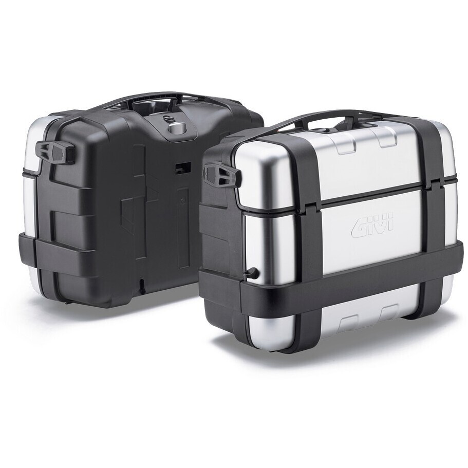 Coppia Valigie Moto Laterali Givi TRK33B Trekker 33 Lt