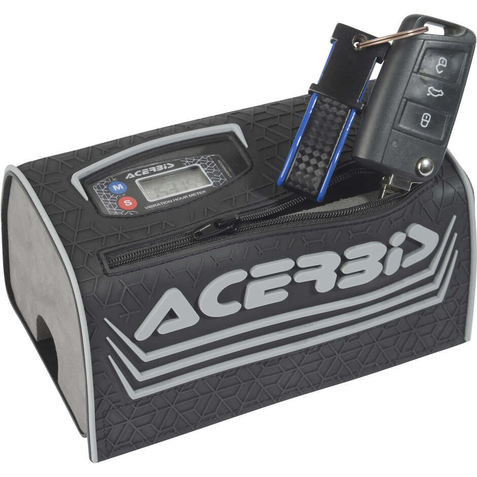 Copri Manubrio Moto Cross UHR BAR PAD Nero Bianco taglia unica