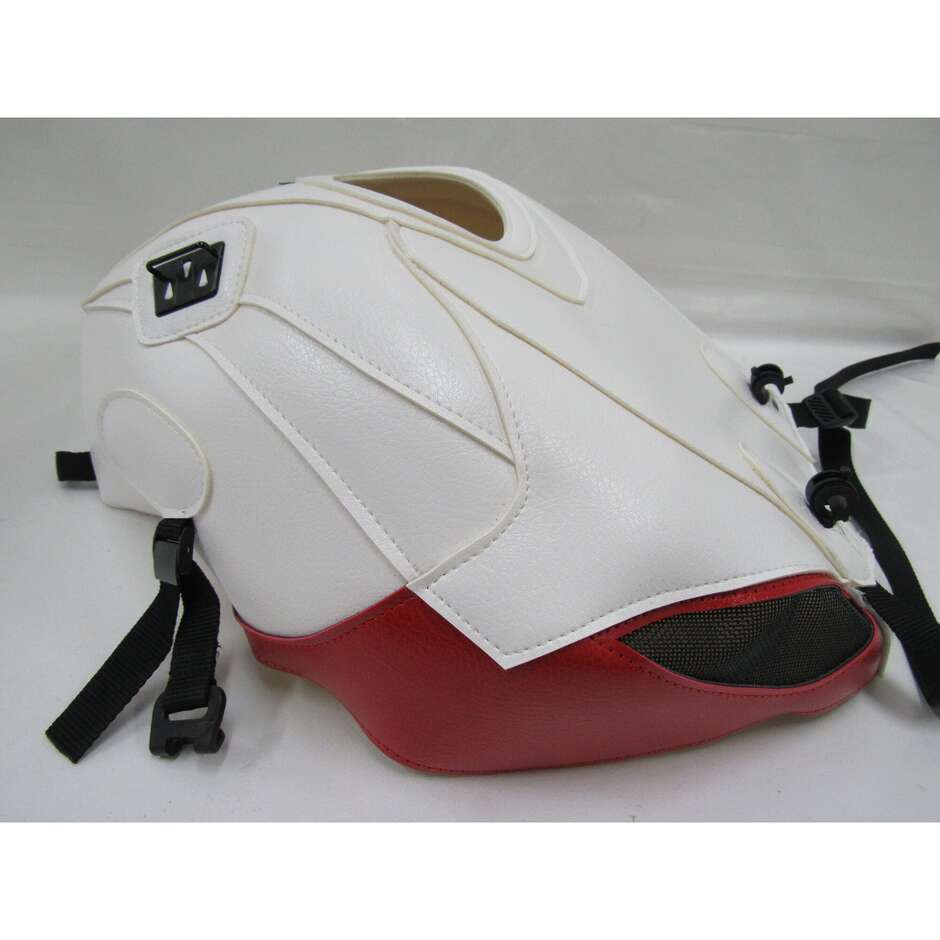 Copriserbatoio Moto Bagster per BMW S 1000 R da 2014 a 2019 Bianco/Rosso