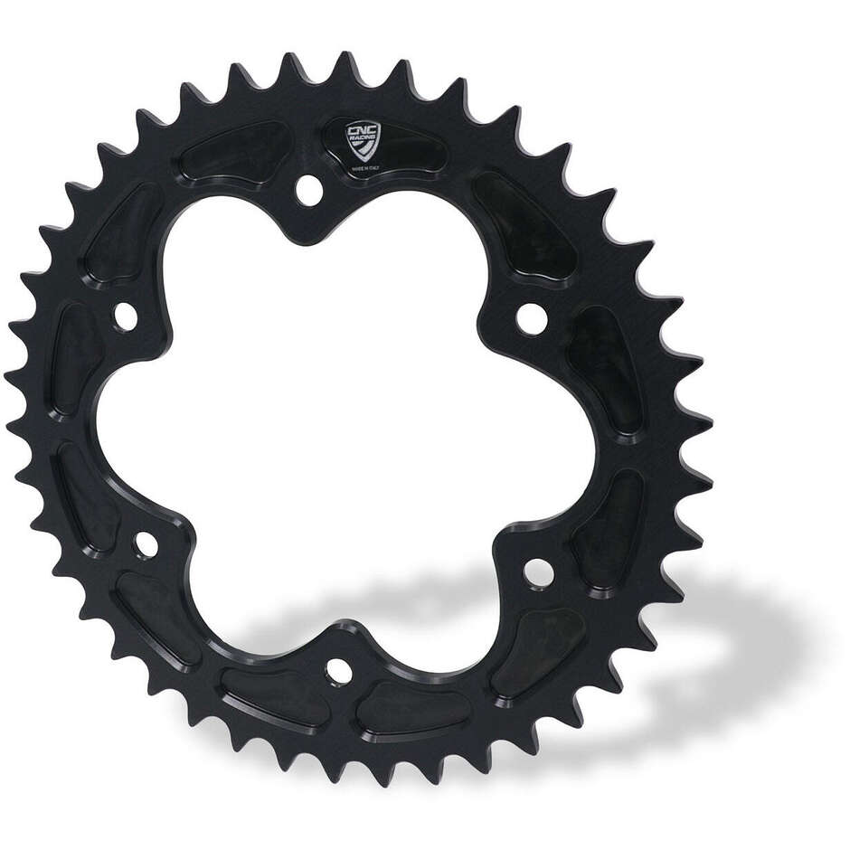 Corona CN515B componibile Z42 P525 6 fori Ducati CNC Racing Nero
