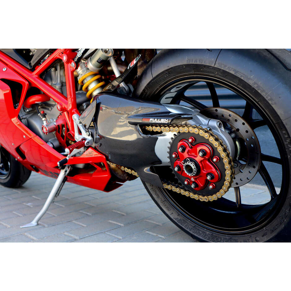 Corona componibile Z39 P525 5 fori Ducati CNC Racing CN710 Nero