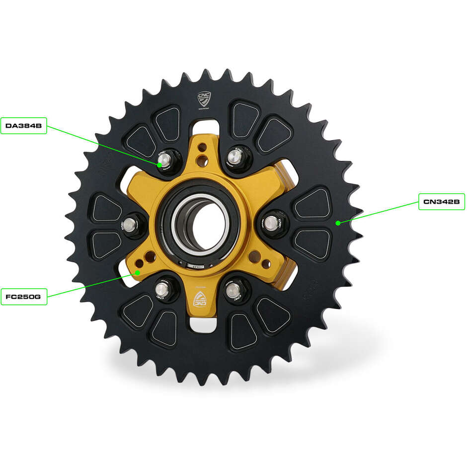 Corona Z42 P525 Ducati CNC Racing CN342 Nero