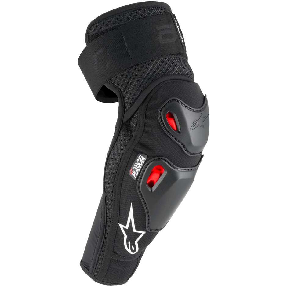 Coudières Moto Alpinestars BIONIC PRO PLASMA Cross Enduro Noir Rouge Blanc