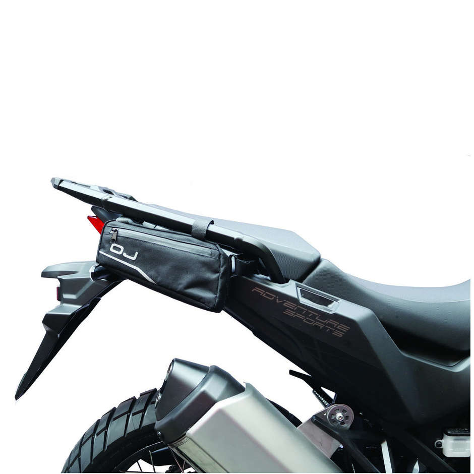 Couple Bags from Motorcycle Side Handles OJ DOUBLE Black
