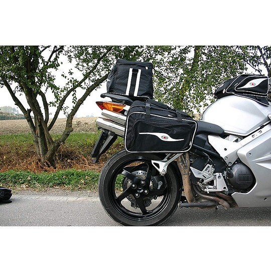 Couple Bags Motorcycle and Scooter Master T-Side Universal