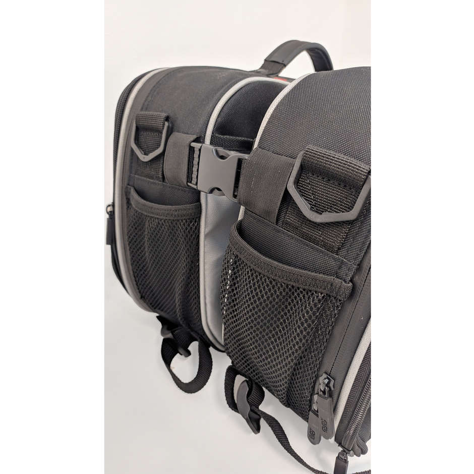 Couple Side Bags Moto Oj Atmospheres TWIN BAGS Black