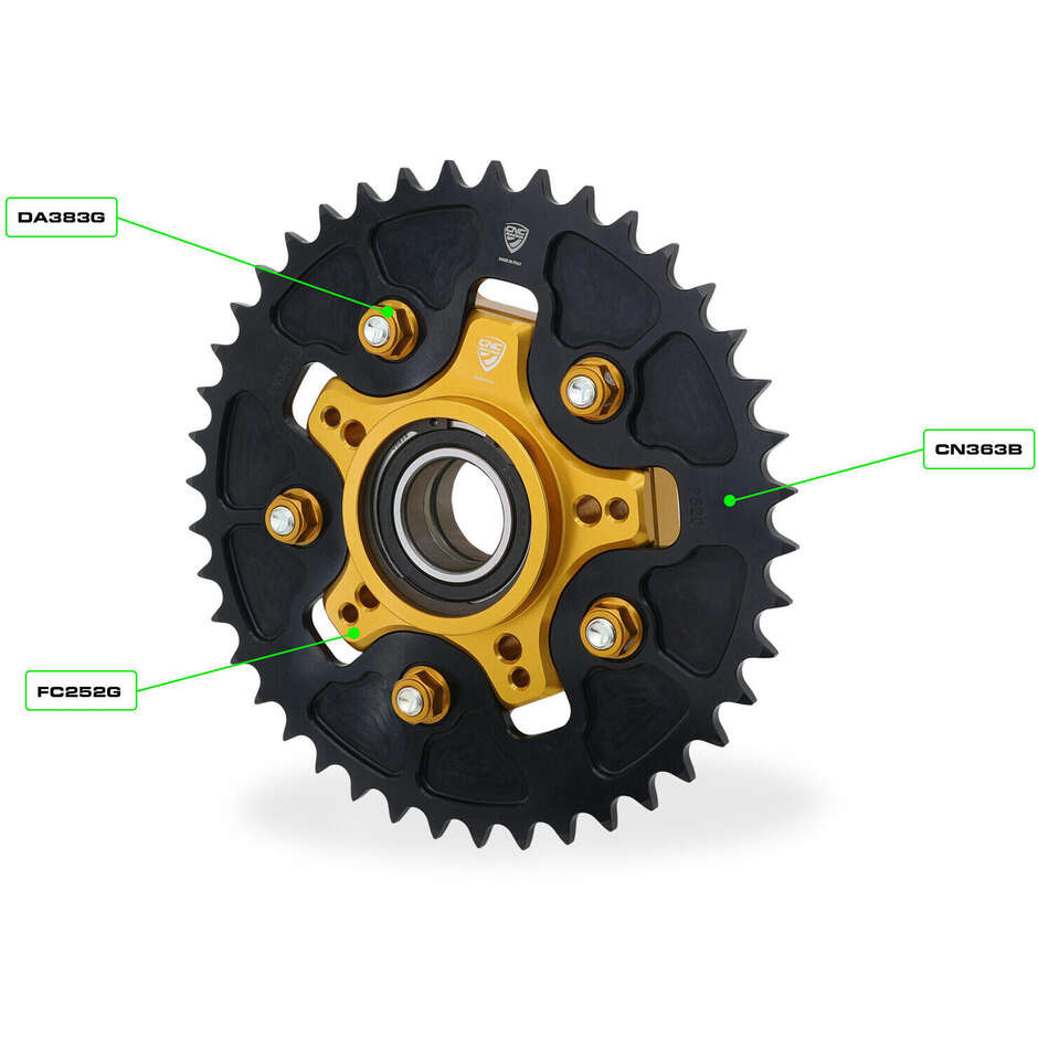Couronne Z42 P525 MV Agusta CNC Racing CN363 Noir