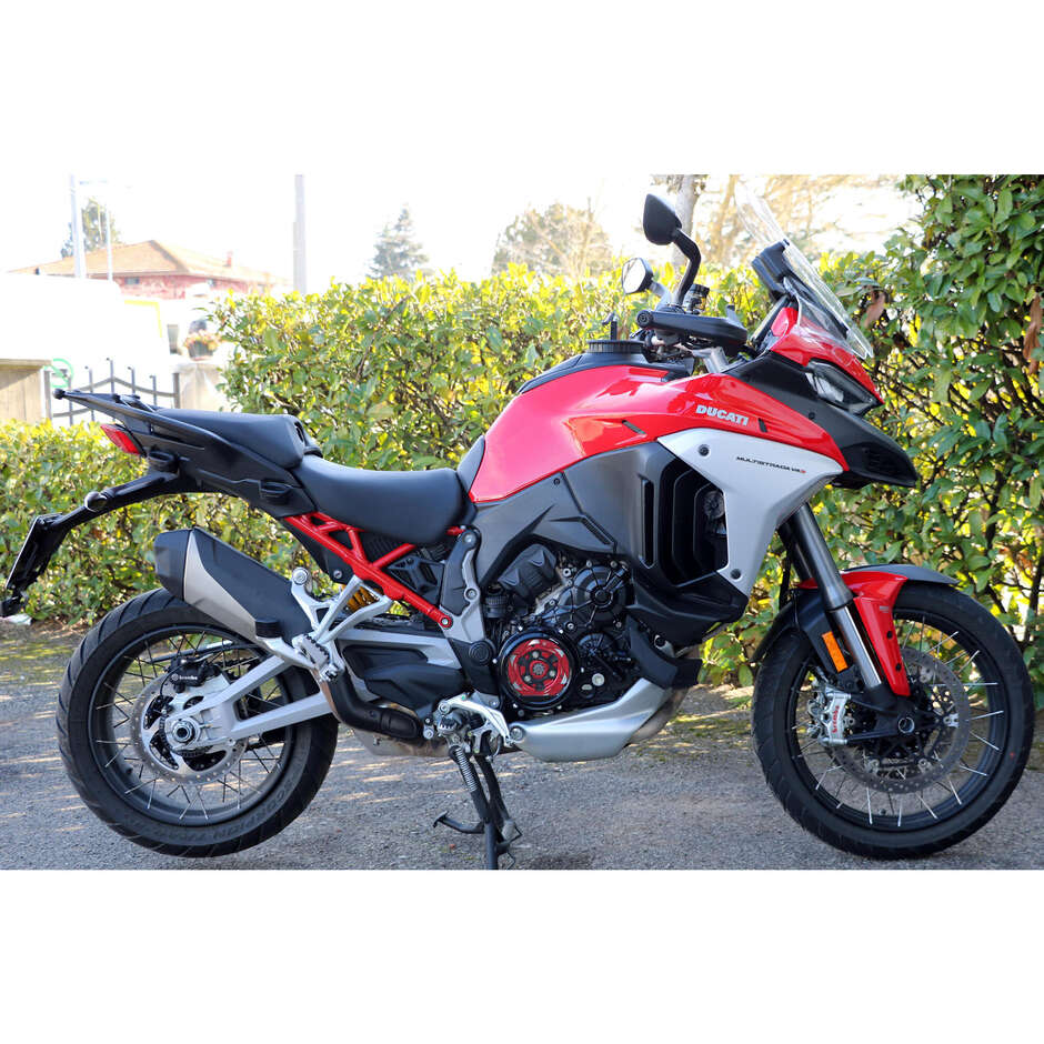 Couvercle d'embrayage transparent CAB02 - Kit de conversion Ducati Multistrada V4 - Diavel V4 CNC Racing Black