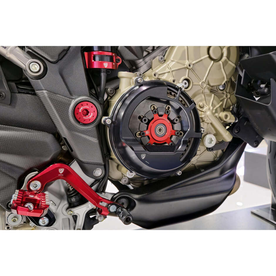 Couvercle d'embrayage à sec Ducati CNC Racing CA401 Noir