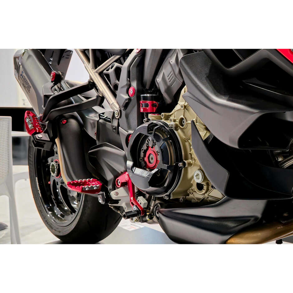 Couvercle d'embrayage à sec Ducati CNC Racing CA401 Noir
