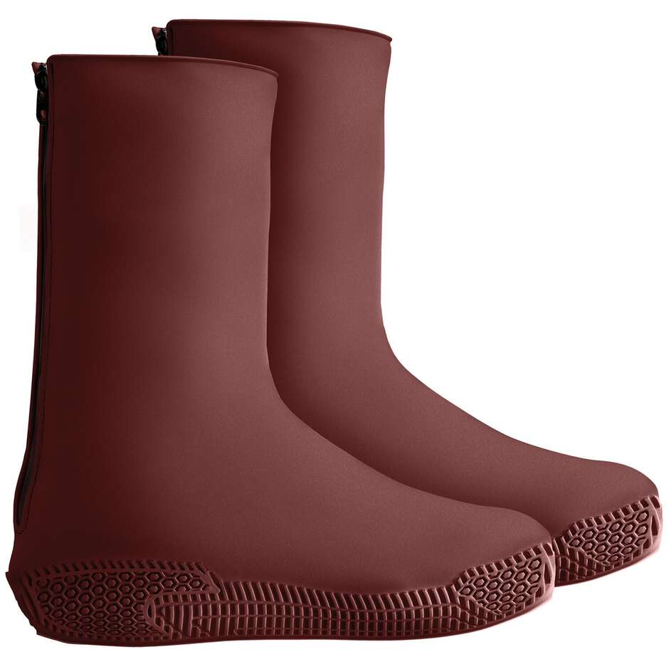 Couvre-chaussures de moto Tucano Urbano FSS521 SUPERSPLASH rouge