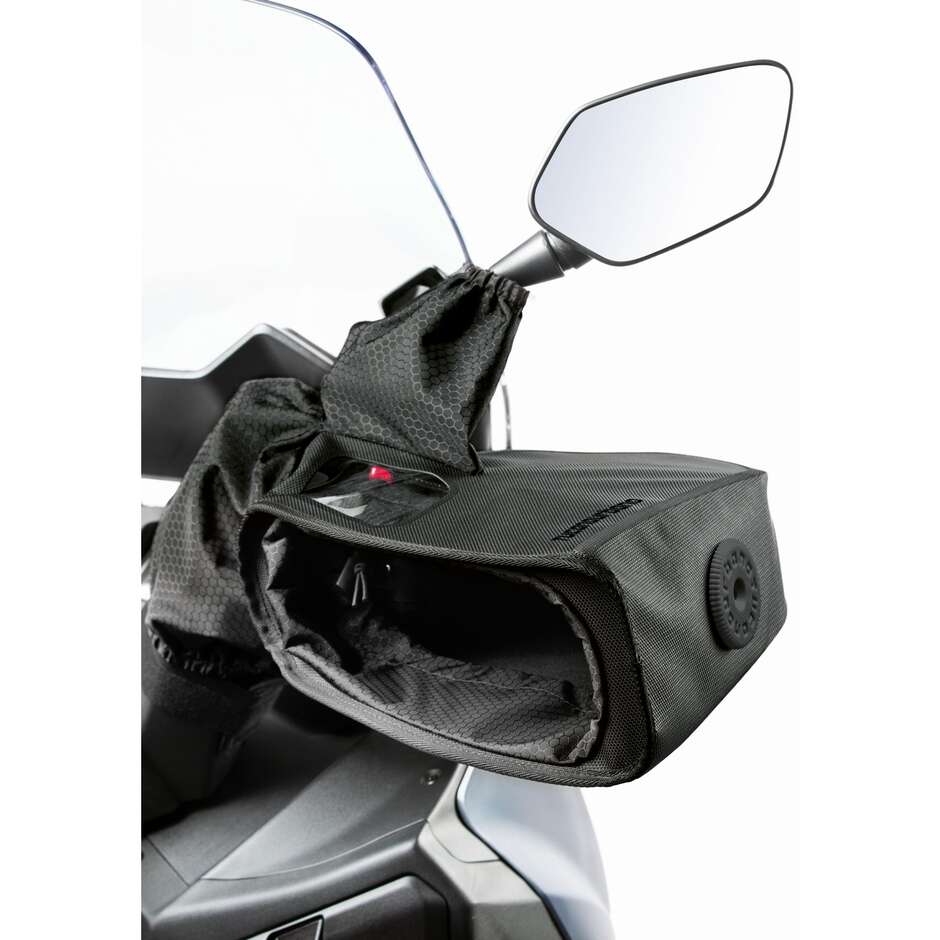 Couvre-poignées de scooter Tucano Urbano R334pro TARP SP GRIPS Noir (pour guidon avec miroirs)