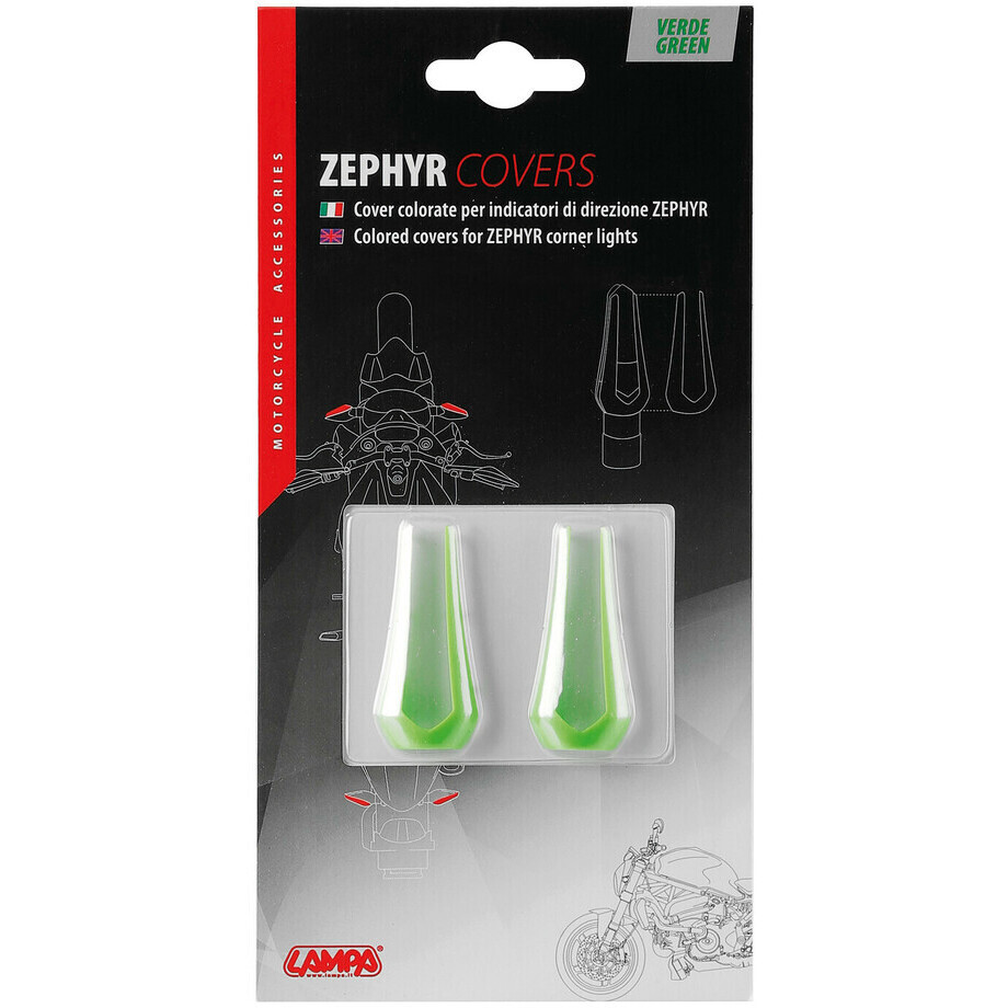 Cover Colorate per Frecce Lampa Modello Zephyr Verde