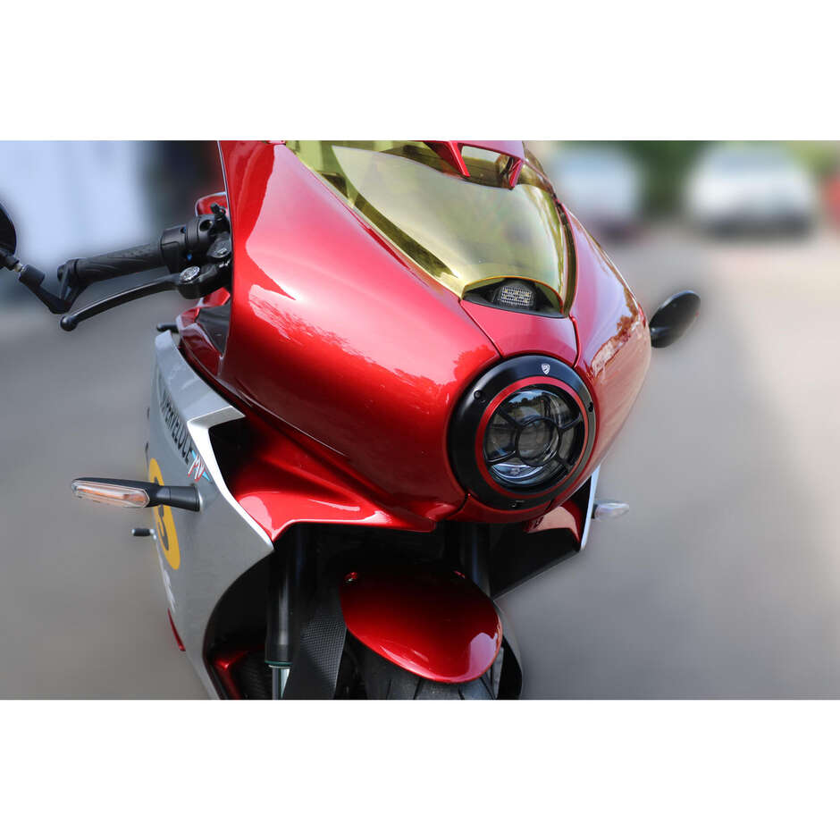 Cover faro anteriore PRF01 MV Agusta Superveloce 800 - Bicolor CNC Racing Nero Oro
