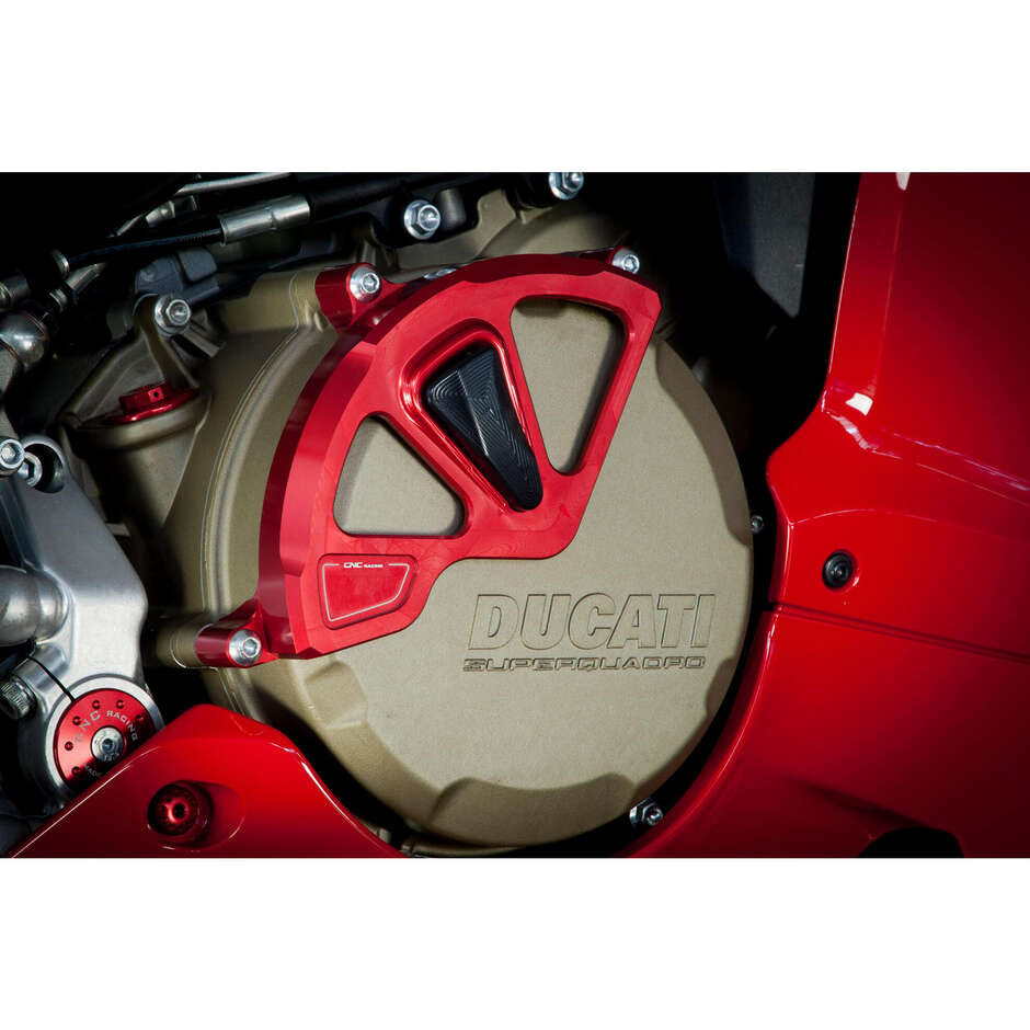 Cover frizione Ducati SBK Panigale V-Twin CNC Racing CA120 Nero