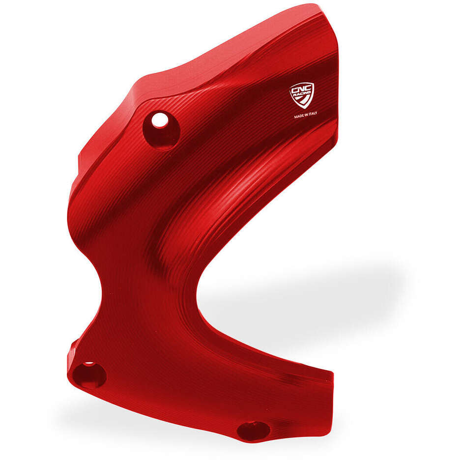 Cover pignone CP177 Ducati Hypermotard 698 Mono CNC Racing Rosso