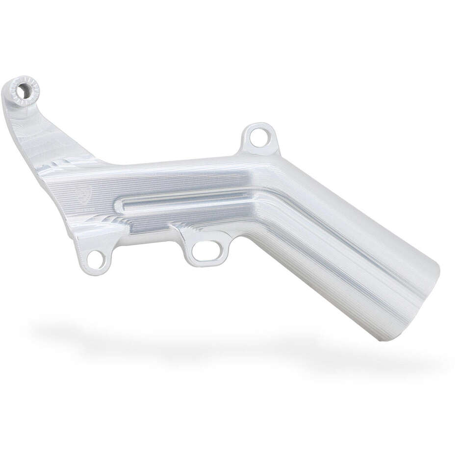 Cover tubazioni con supporto serbatoio freno posteriore IFC04 Ducati CNC Racing Argento