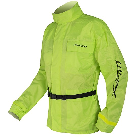 Coverall Raincoat 2 Pieces Moto-Pro Model NOWET Fluorescent Yellow