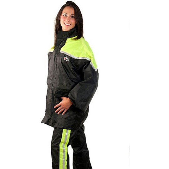 Coverall Raincoat One Divisible 2 Pieces Hooded taped High Visibility