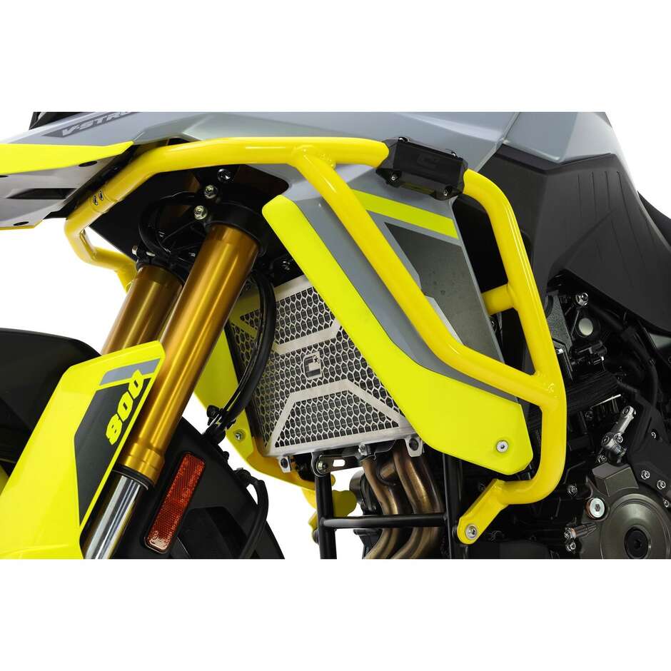 Crash Bar Aluminium pour SUZUKI DE 800 V-STROM Jaune