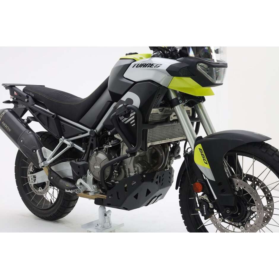Crash Bar Aluminum Isotta APRILIA  TUAREG 660 (2022-25); TUAREG 660 RALLY (2025)Black Textured