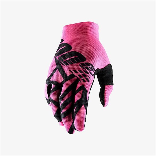 Cross Enduro 100% CELIUM 2 Handschuhe Pink Fluo