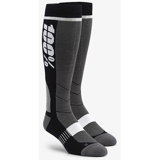Cross Enduro 100% Hi-Side Performance Black Socks