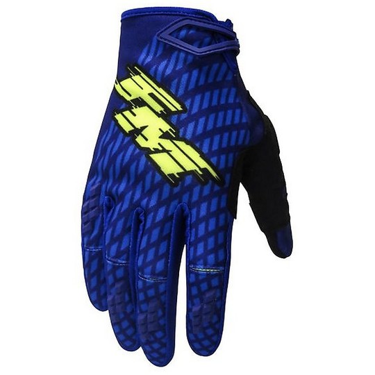 Cross Enduro Fm Racing X26 POWER 002 Blue Motorcycle Gloves