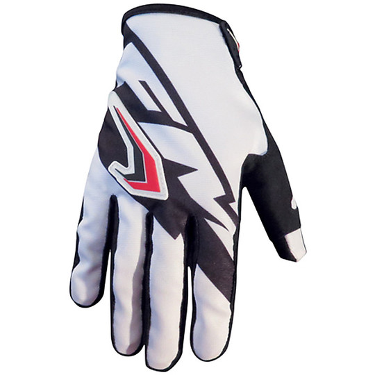 Cross Enduro gants de moto FM Racinf X23 Force White Black
