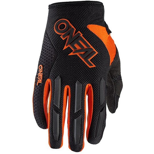 Cross Enduro Gants de moto Oneal Element Glove Black Orange