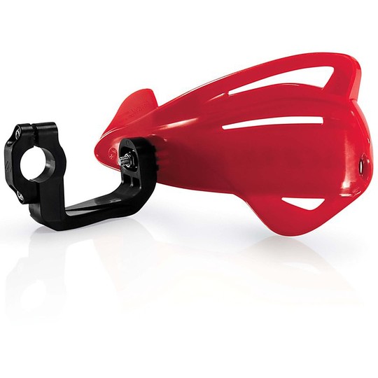 Cross Enduro Handguards Acerbis X-Open with Mounting Kit Red