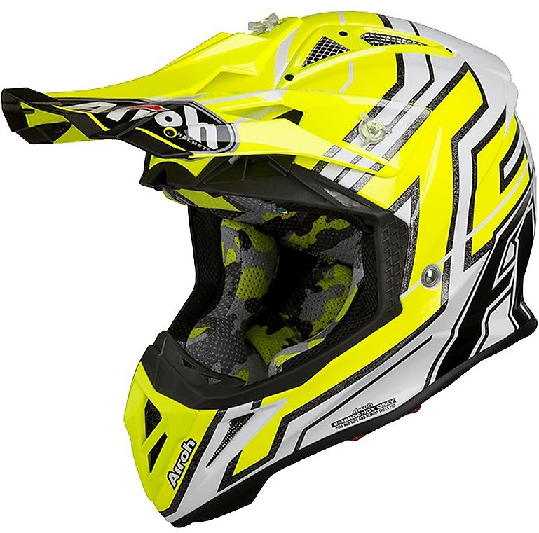 Cross Enduro Helmet Airoh AVIATOR 2.2 CAIROLI 019 Polished For