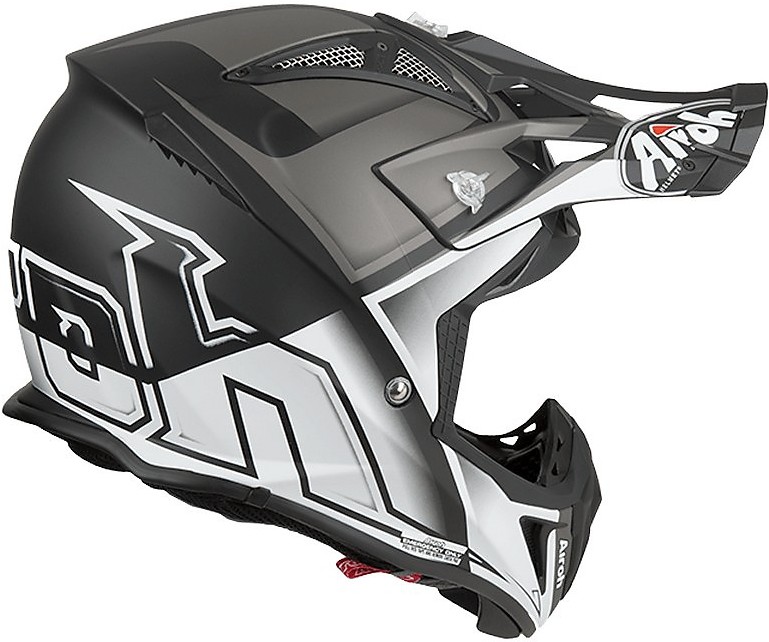 Cross Enduro Helmet Airoh AVIATOR 2.2 CHECK Matt White For Sale Online ...