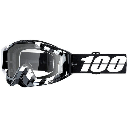 Cross Enduro Lunettes de moto 100% RACECRAFT High Transparent Lens