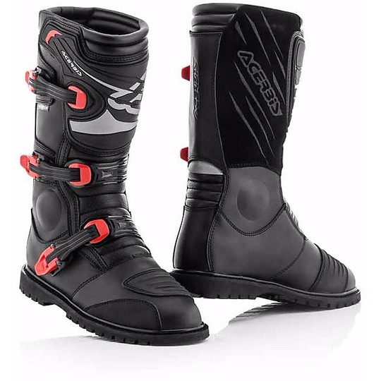 Cross Enduro moto boots acerbis Adventure Boots Noir