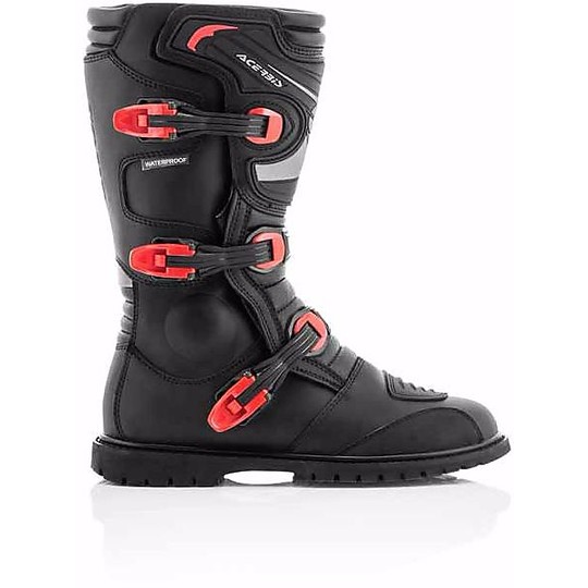 Cross Enduro moto boots acerbis Adventure Boots Noir
