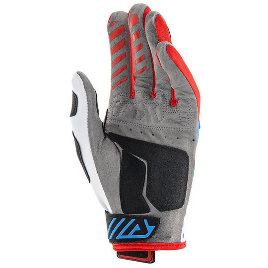 Cross Enduro Moto Cross Gloves Acerbis MX X2 Red / Blue