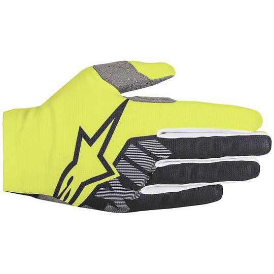 Cross Enduro Moto Cross Gloves Alpinestars New Dune-2 Green / Black