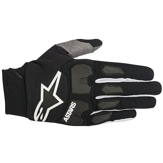 Cross Enduro Moto Cross Gloves Alpinestars Racefend Black