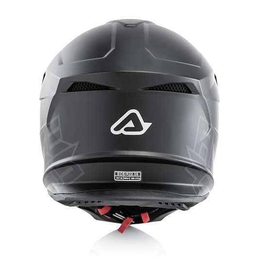 Cross Enduro Moto Helmet Acerbis Profile 4.0 Black Opaque