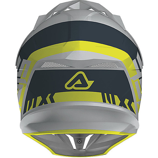 Cross Enduro Moto Helmet Acerbis Profile 4.0 Gray / Yellow