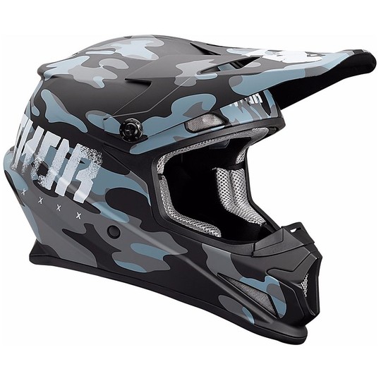 Cross Enduro Moto Helmet Thor Sector Covert Midnight 