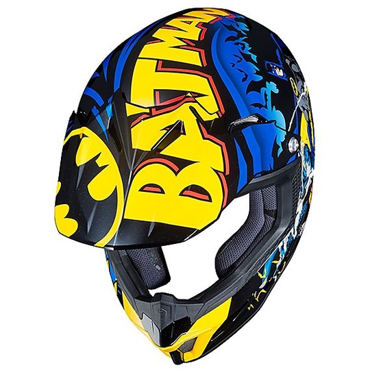 Cross Enduro MOto HJC Child Helmet CL-XY II BATMAN Dc Comics MC23