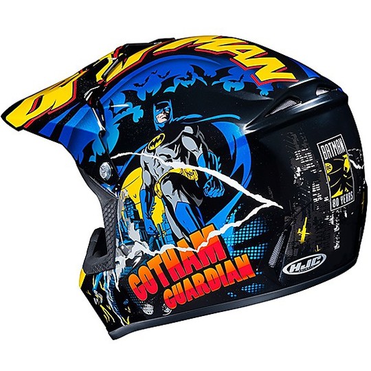 Cross Enduro MOto HJC Child Helmet CL-XY II BATMAN Dc Comics MC23